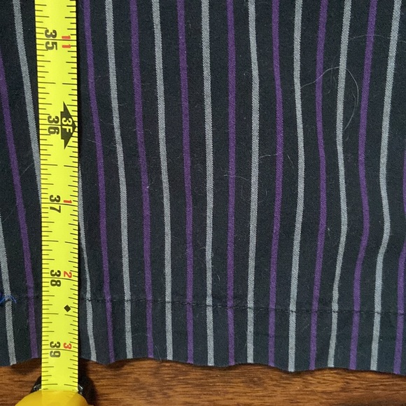 Joe Boxer pin stripe wide leg Pajama bottom in size L - Picture 12 of 12